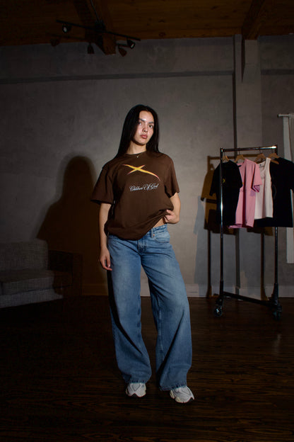 Glow Tee (Black/Brown/Navy)