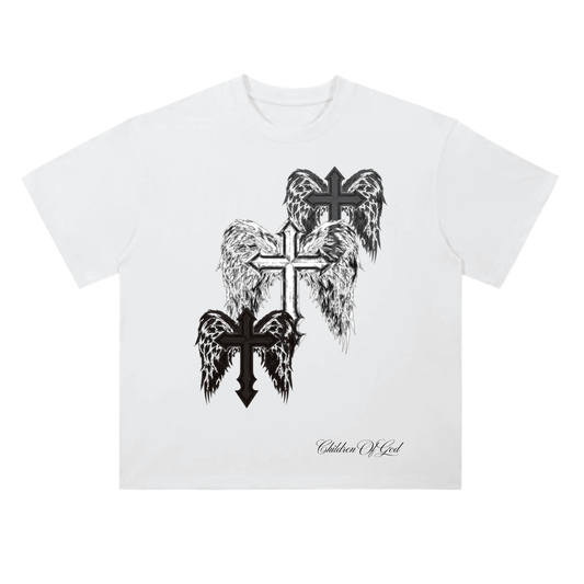 2000 Tee (White/Pink)