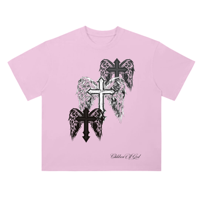 2000 Tee (White/Pink)