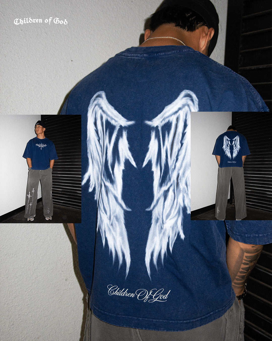 Angel Wings Shirt V2 (Blue)