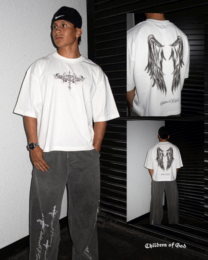 Angel Wings Shirt V2 (White)