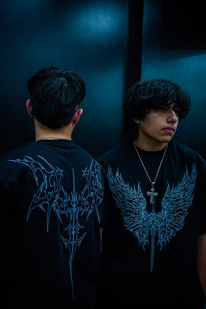 Cross Wings Boxy Tee